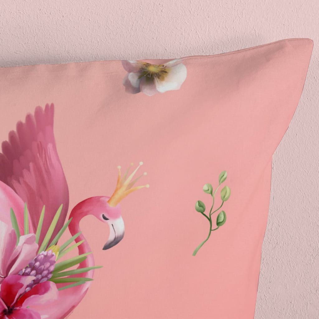 Good Morning Kinder-Bettwäsche-Set QUEEN 140x200/220 cm Rosa