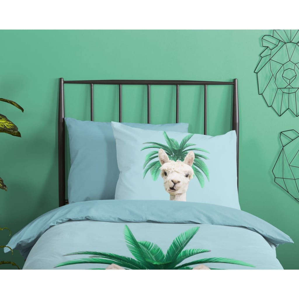 Good Morning Kinder-Bettwäsche-Set PALLAMA 140x200/220 cm Hellblau