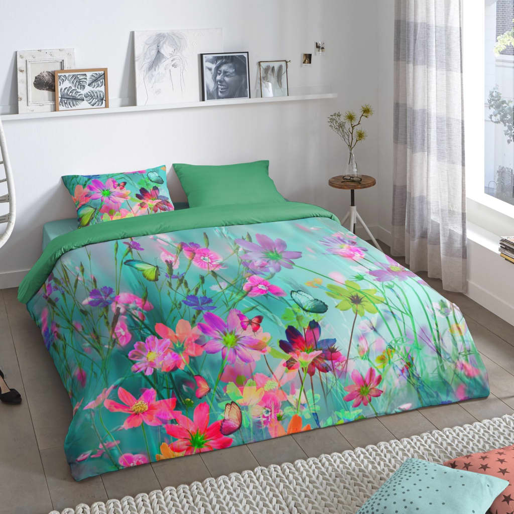 Good Morning Bettwäsche-Set BELLE 155x220 cm Mehrfarbig