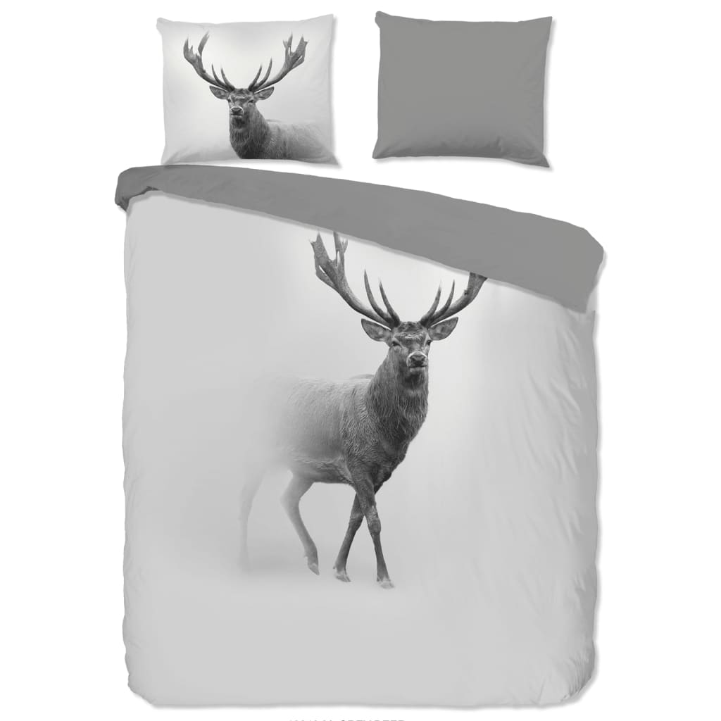 Pure Bettwäsche-Set GREY DEER 140x200/220 cm