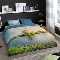 Thumbnail for Good Morning Bettwäsche-Set WINDMILL 200x200/220 cm Mehrfarbig