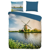 Thumbnail for Good Morning Bettwäsche-Set WINDMILL 240x200/220 cm Mehrfarbig
