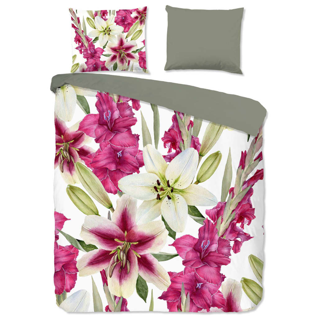 Good Morning Bettwäsche-Set FLEURIE 140x200/220 cm Mehrfarbig