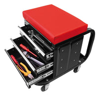 Thumbnail for ProPlus Mobiler Werkstatt-Rollcontainer-Sitz mit Lagerfächern 580526