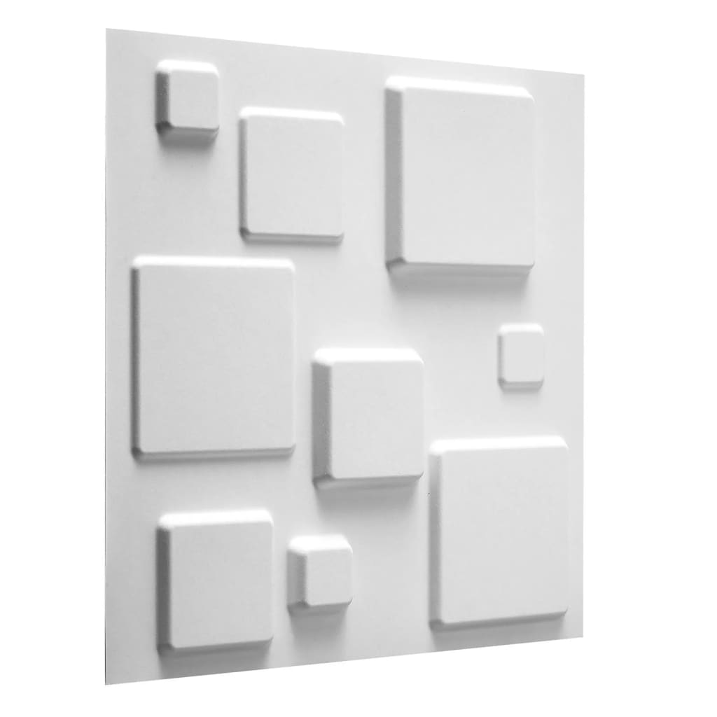 WallArt 3D-Wandpaneele Quadrate 12 Stk. GA-WA09