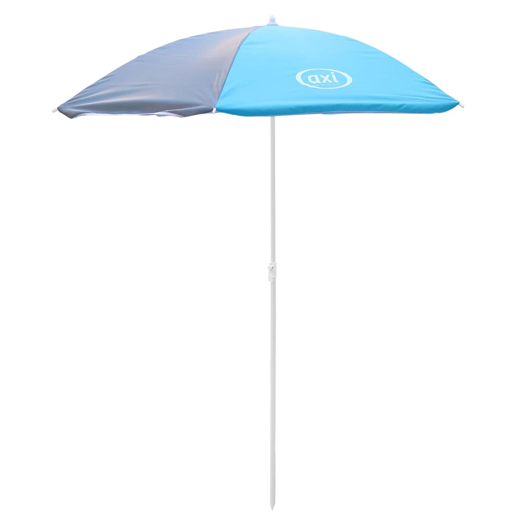 AXI Kinder Picknicktisch Nick mit Regenschirm Braun und Grau