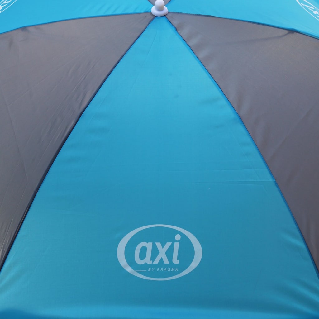 AXI Kinder Picknicktisch Nick mit Regenschirm Braun und Grau