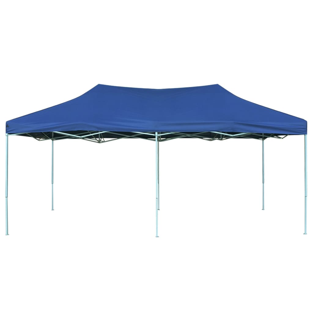 Faltzelt Pop-Up 3 x 6 m Blau