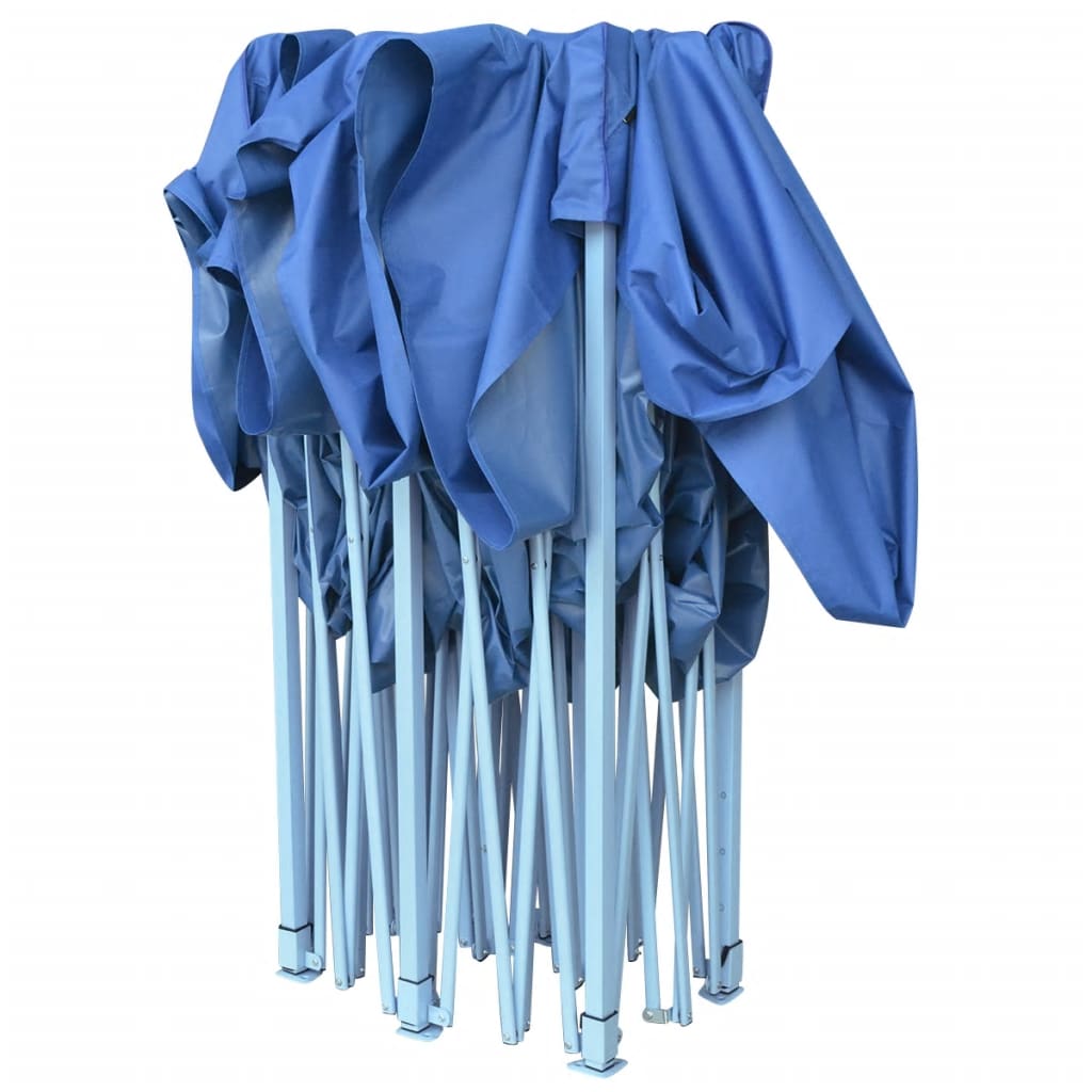 Faltzelt Pop-Up 3 x 6 m Blau