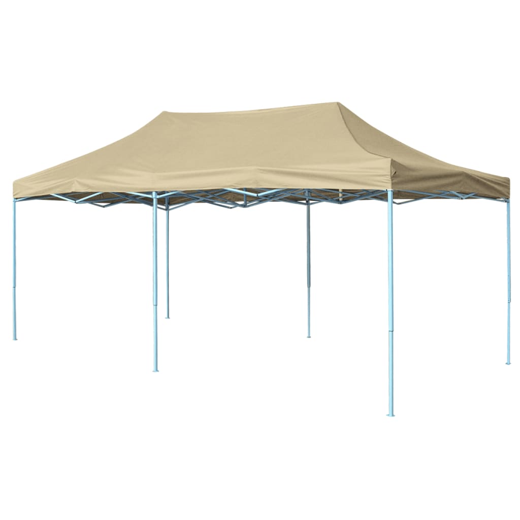 Faltzelt Pop-Up 3 x 6 m Cremeweiß