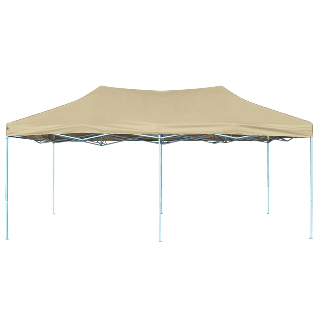Faltzelt Pop-Up 3 x 6 m Cremeweiß