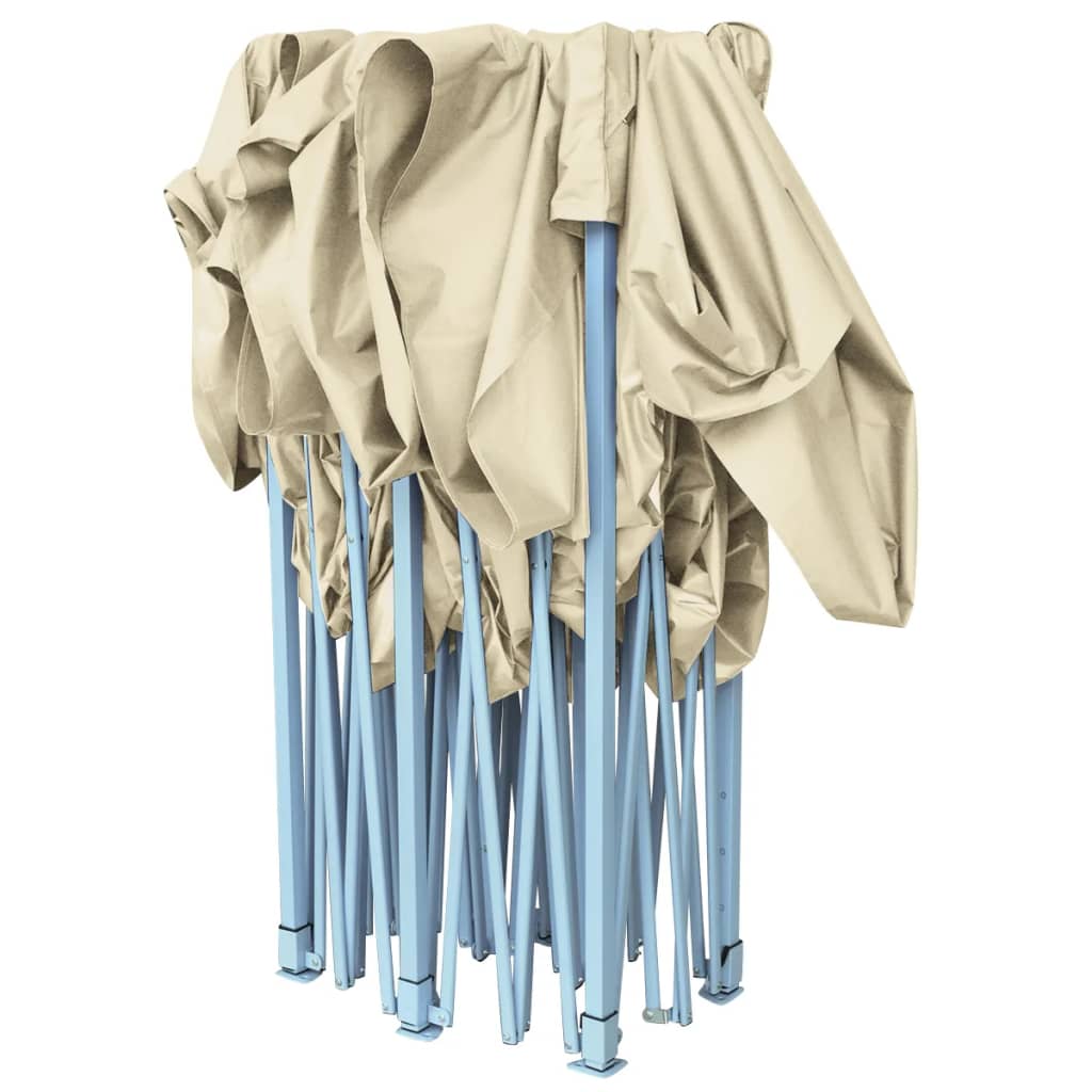 Faltzelt Pop-Up 3 x 6 m Cremeweiß