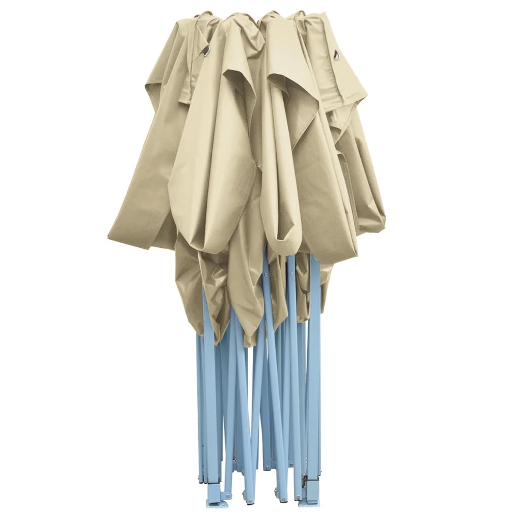 Faltzelt Pop-Up 3 x 4,5 m Cremeweiß