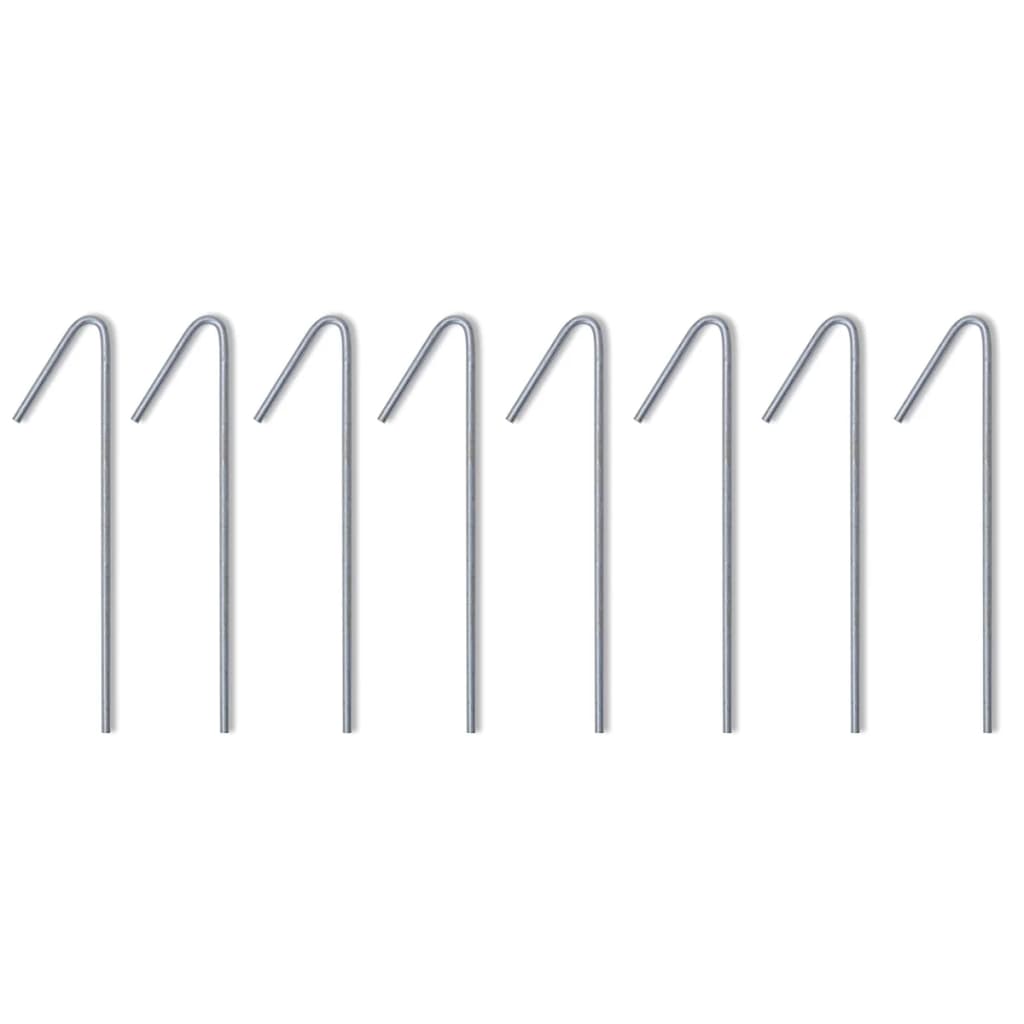 Faltzelt Pop-Up mit 4 Seitenteilen 3 x 4,5 m Cremeweiß