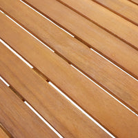 Thumbnail for Gartentisch 140x80x74 cm Massivholz Akazie