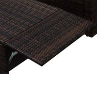 Thumbnail for 2-tlg. Garten-Lounge-Set mit Auflagen Poly Rattan Braun