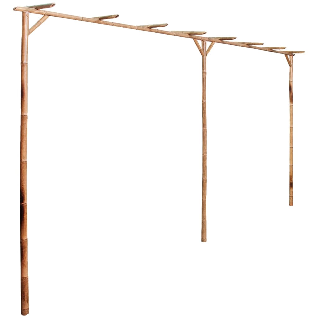 Pergola Bambus 385 x 40 x 205 cm