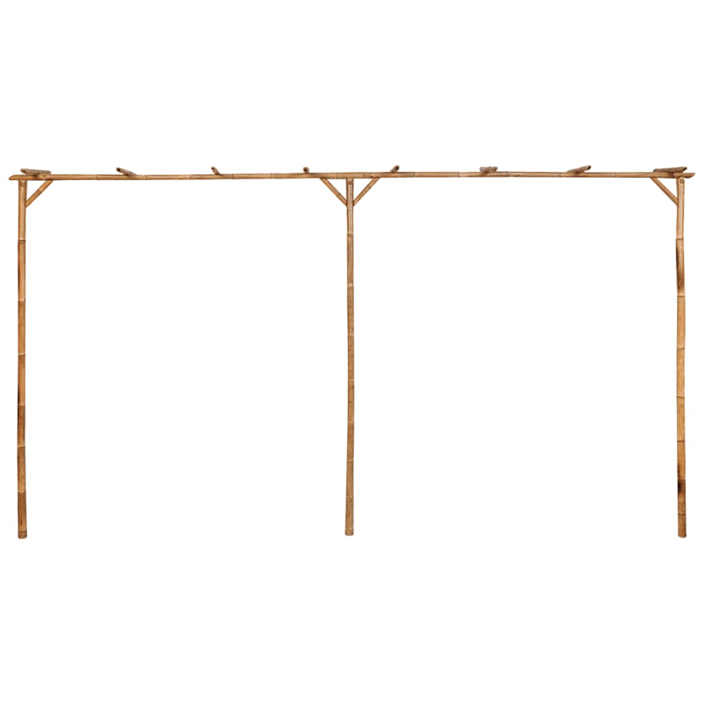 Pergola Bambus 385 x 40 x 205 cm