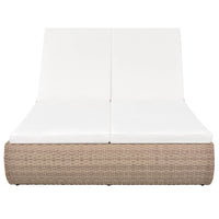 Thumbnail for Outdoor-Sonneninsel Poly Rattan Beige