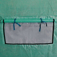 Thumbnail for Polytunnel Gewächshaus Begehbar & Mobil Stahlrahmen 18 m²