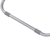 Thumbnail for Liegestühle 2 Stk. Stahl Schwarz