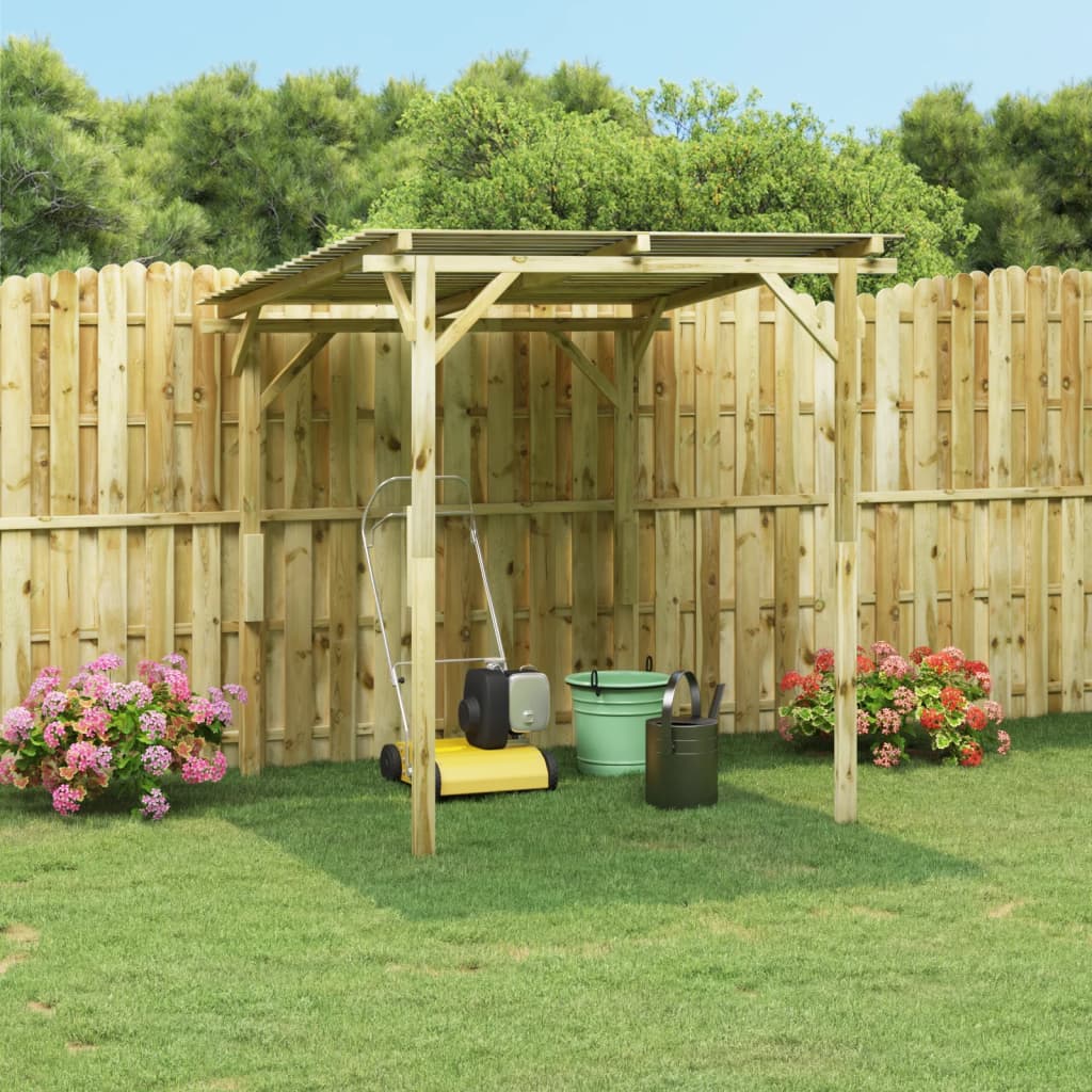 Garten-Unterstand Imprägniertes Kiefernholz 180x180x189 cm