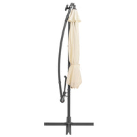 Thumbnail for Sonnenschirm Ampelschirm mit LED-Beleuchtung 300 cm Metallmast