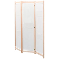 Thumbnail for 3-teiliger Raumteiler Creme 120 x 170 x 4 cm Stoff