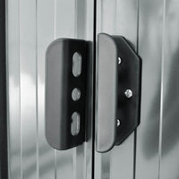 Thumbnail for Gartenschuppen Grau Metall 204 x 132 x 186 cm