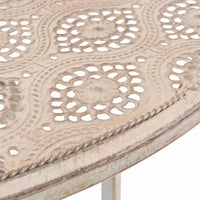 Thumbnail for 3-tlg. Bistro-Set Stahl Weiß