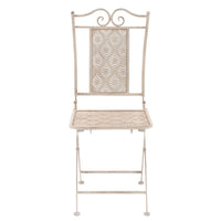 Thumbnail for 3-tlg. Bistro-Set Stahl Weiß