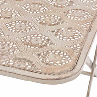 Thumbnail for 3-tlg. Bistro-Set Stahl Weiß