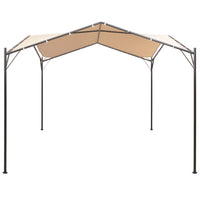 Thumbnail for Pavillon Partyzelt Überdachung 4x4 m Stahl Beige