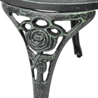 Thumbnail for Bistro-Stühle 2 Stk. Aluminiumguss Grün