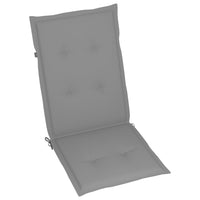 Thumbnail for Gartenstuhlauflagen 4 Stk. Grau 120x50x3 cm