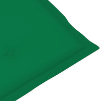 Thumbnail for Gartenstuhlauflagen 4 Stk. Grün 120x50x3 cm