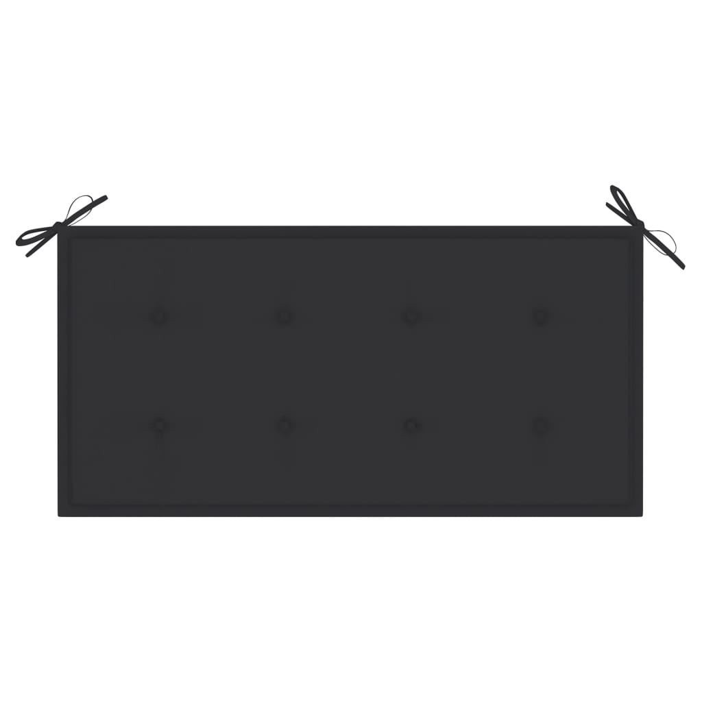 Gartenbank-Auflage Anthrazit 100x50x3 cm