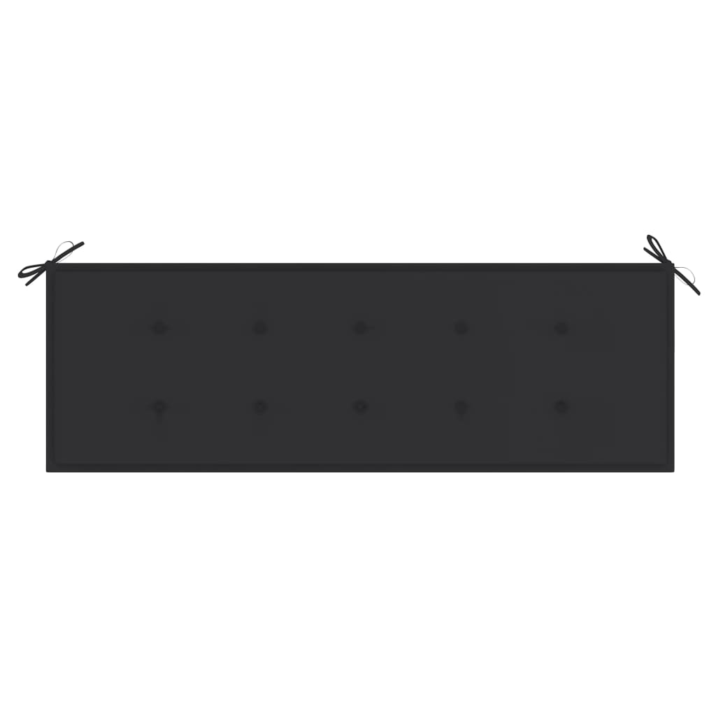 Gartenbank-Auflage Anthrazit 150x50x3 cm