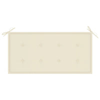 Thumbnail for Gartenbank-Auflage Creme 100x50x3 cm