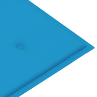 Thumbnail for Gartenbank-Auflage Blau 100x50x3 cm