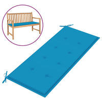 Thumbnail for Gartenbank-Auflage Blau 120x50x3 cm