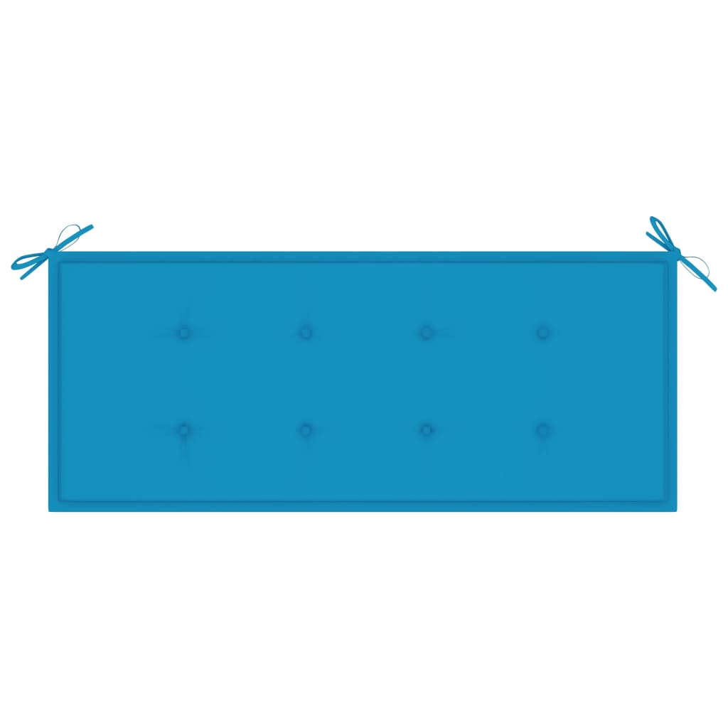 Gartenbank-Auflage Blau 120x50x3 cm