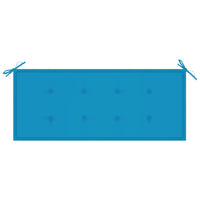 Thumbnail for Gartenbank-Auflage Blau 120x50x3 cm