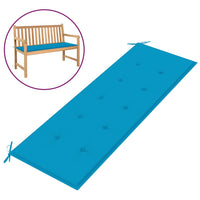 Thumbnail for Gartenbank-Auflage Blau 150x50x3 cm