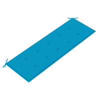 Thumbnail for Gartenbank-Auflage Blau 150x50x3 cm
