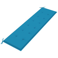 Thumbnail for Gartenbank-Auflage Blau 180x50x3 cm