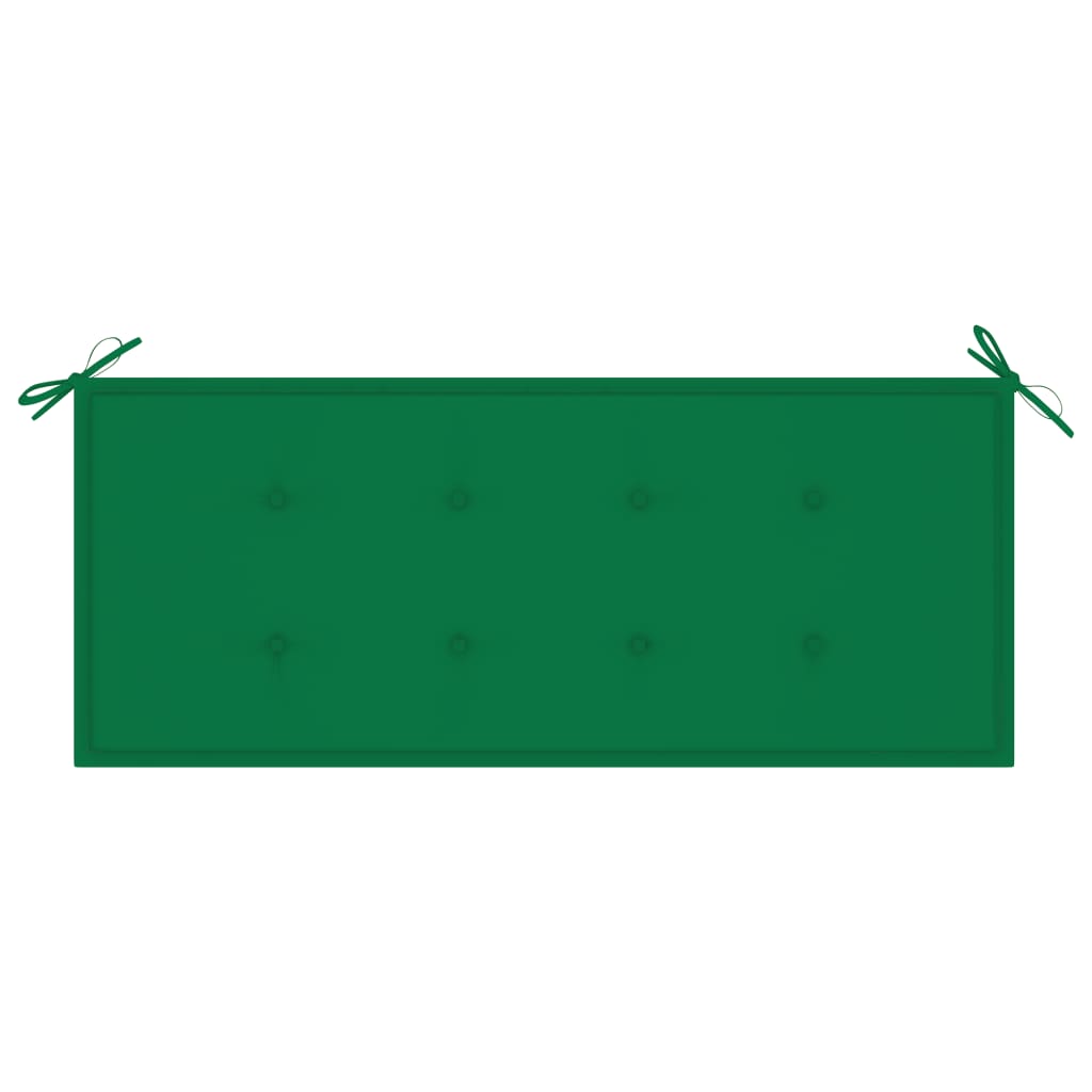 Gartenbank-Auflage Grün 120x50x3 cm