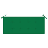 Thumbnail for Gartenbank-Auflage Grün 120x50x3 cm