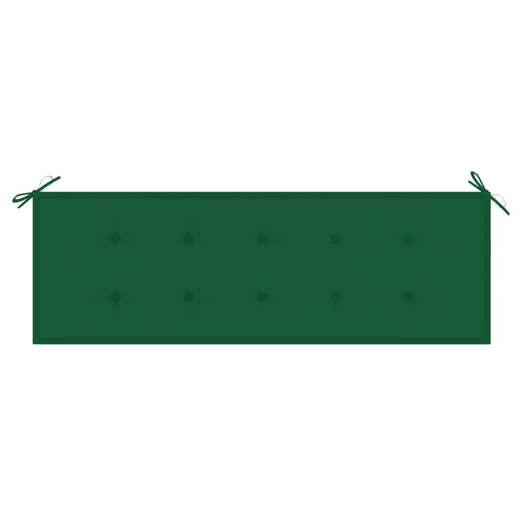 Gartenbank-Auflage Grün 150x50x3 cm
