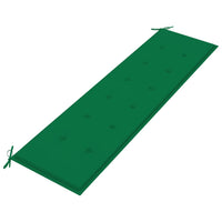 Thumbnail for Gartenbank-Auflage Grün 180x50x3 cm